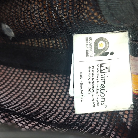 Angry Birds Red Black Plaid Trucker Mesh Snapback Hat Cap - Picture 9 of 9